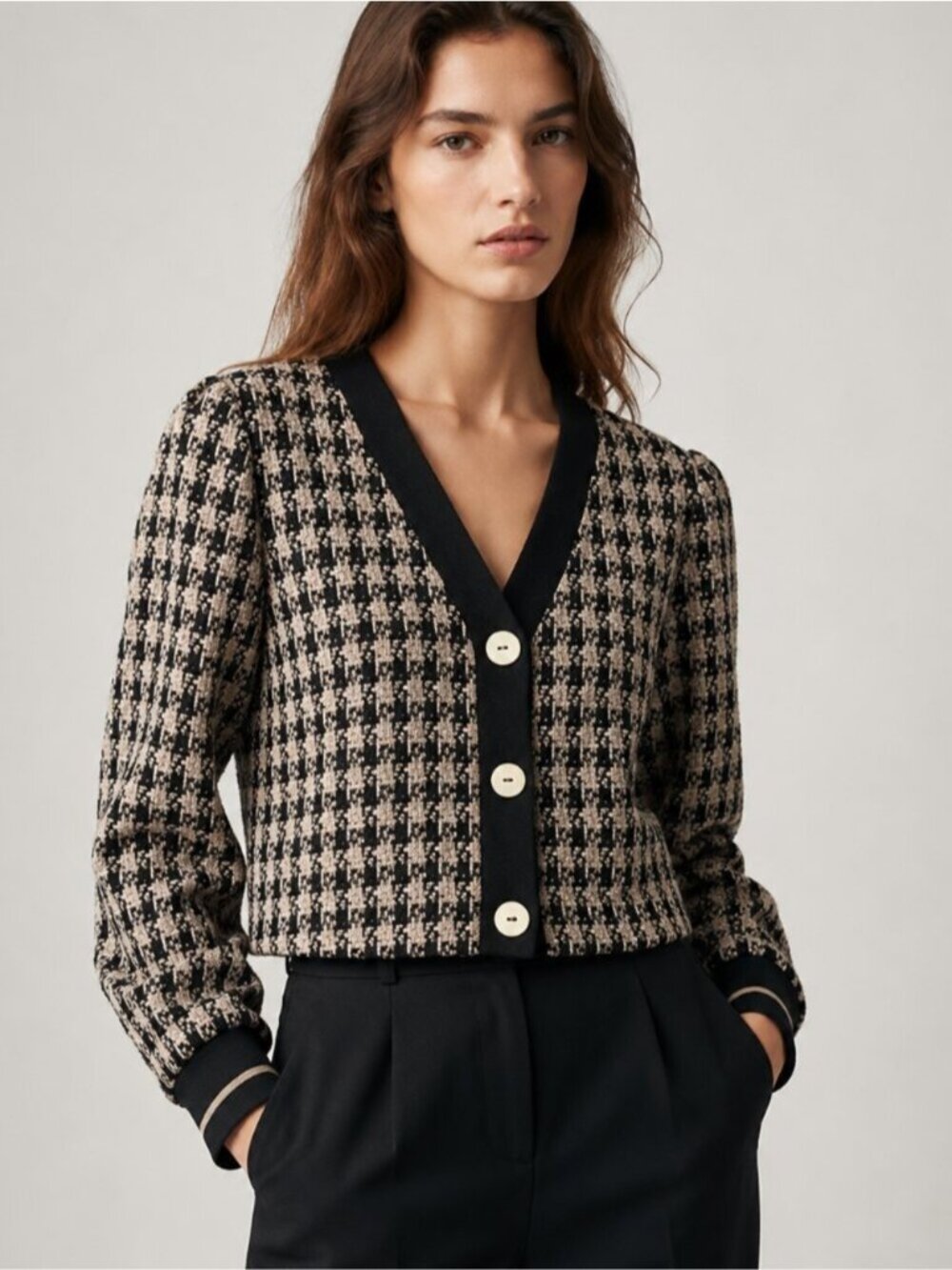 Dex Tweed Cardigan Jacket